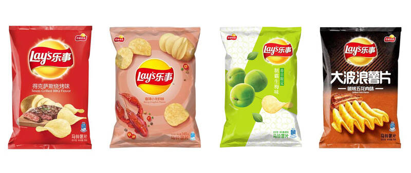 膨化食品包裝機樣品圖